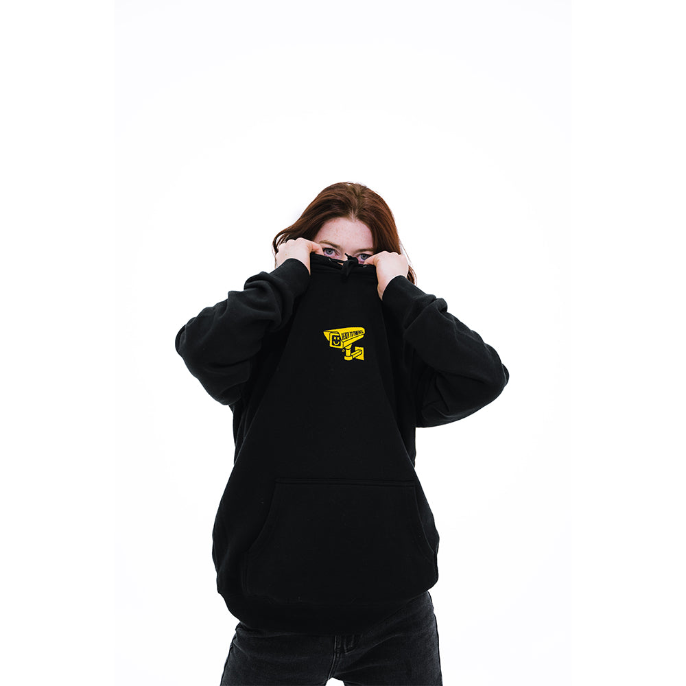 Embroidered Security Camera Hoodie