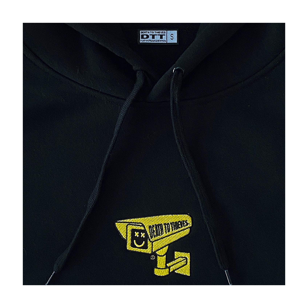 Embroidered Security Camera Hoodie